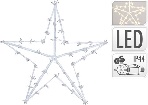 AXZ204030 ESTRELA 320LED QUENTE BRANCA 80CM