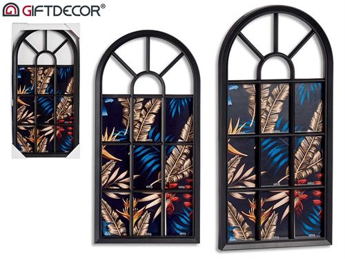 91971 MOLDURA MULTIPLA JANELA PRETA 35X70