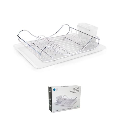 79707633 ESCORREDOR LOUÇA C/TAB.BRANCO 49*32*13cm W3366
