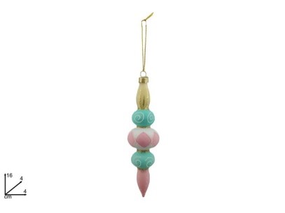 257327 PINGENTE DE NATAL DESIGN DE BOLO