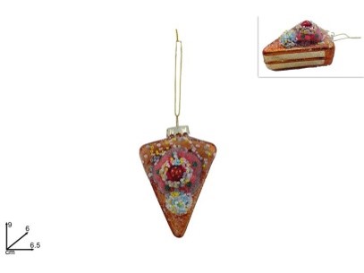 257365 PINGENTE DE NATAL BOLO