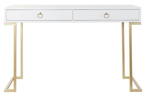 MB-182989 CONSOLA MTL MDF 120X40X75 BRANCO