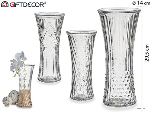 41454 JARRA VIDRO RELEVO