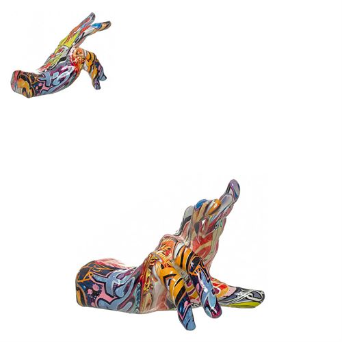 86220 MAO POLIRESINA 21X14X15,50CM