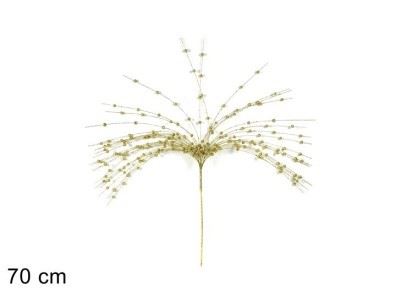 1487 HASTE BAGAS GLITTER OURO