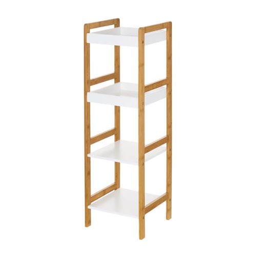ESTANTE 4 PRATELEIRAS BAMBU 30X29X100CM