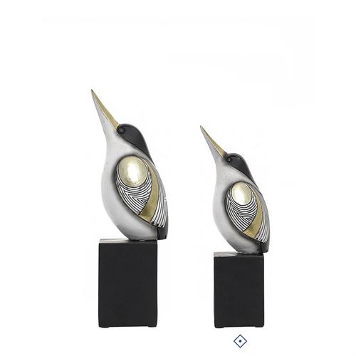 86014 PASSARO RESINA DECORATIVO