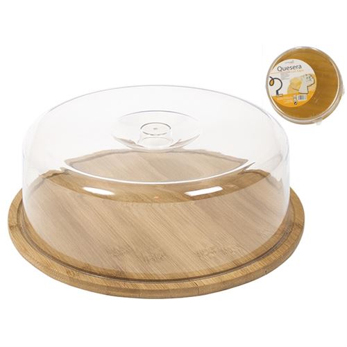 93738 BANDEJA DE BAMBU 28X28X9CM