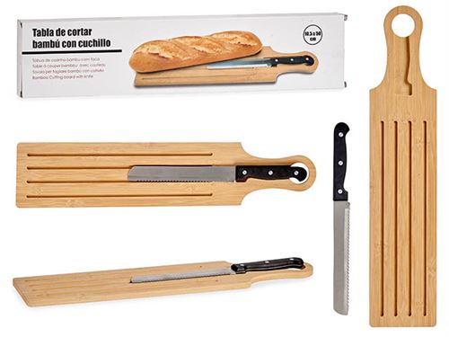 36705 TABUA BAMBU C/FACA P/PAO