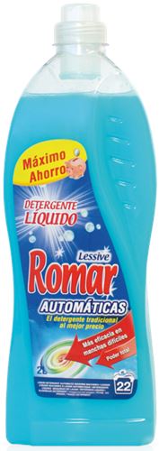 4073  ROMAR DETERGENTE LIQUIDO AUTOMATICAS 2LT