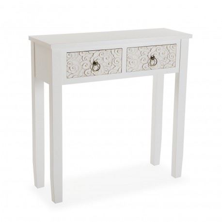 21600071 CONSOLA 2 GAVETAS NANAKO 78X25X78CM