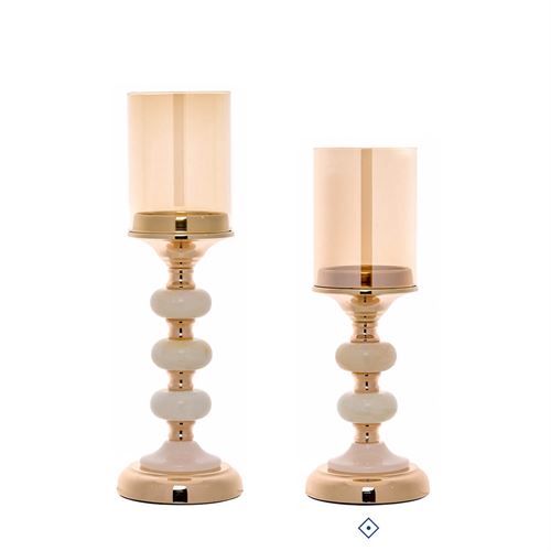 78781 CASTIÇAL MTL VIDRO C 12,00 L 12,00 A 33,00