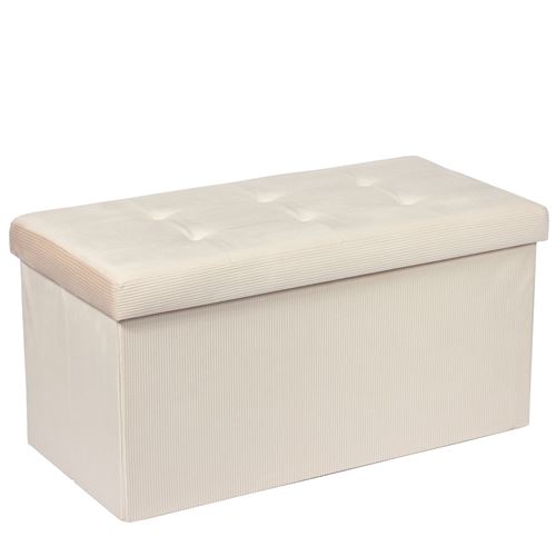 23277 BANQUETA VELUDO 76X38X38CM