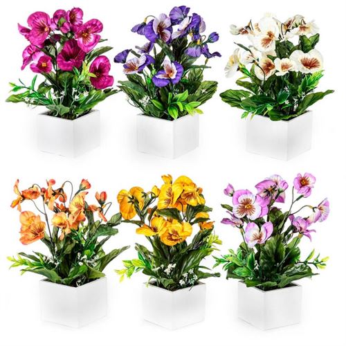 61452 VASO PLANTA ARTIFICIAL