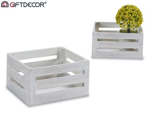 CAIXA MDF BR ENVELHECIDO 16X10,5X8,5