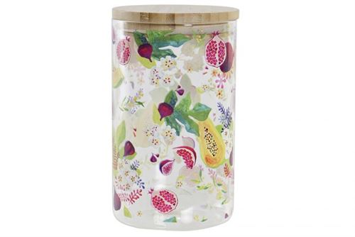 BH-179287 POTE BOROSSILICATO BAMBU 10X10X17 1000 ML,