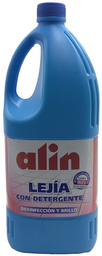 LIXIVIA   DETERGENTE  ALIN 2LT