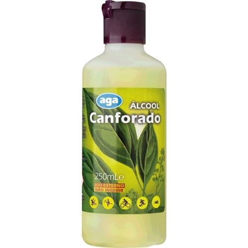 AGA  ALCOOL CANFORADO 250ML LT.20100024