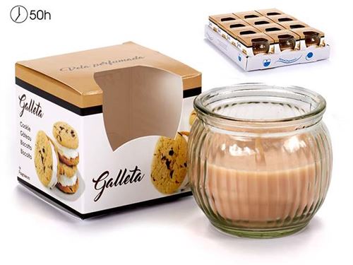 34559 VELA COPO VIDRO MUSGO BOSQUE