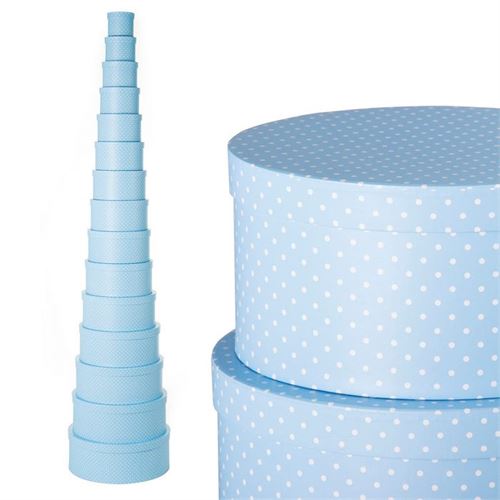 800181 SET 15 CXS REDONDA BOTS BLUE AZUL