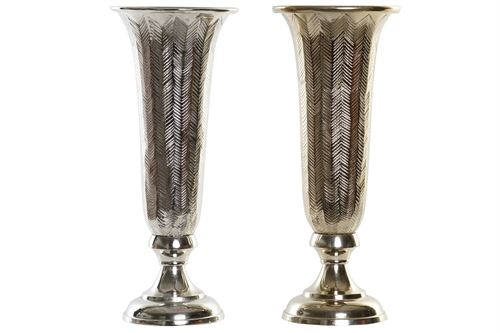 AL-183296 JARRA  ALUMINIO 13X13X33CM