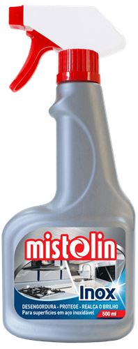 MISTOLIN  LIMPA INOX 360ML