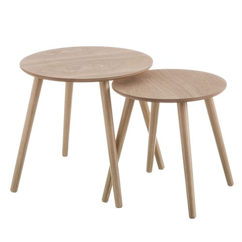 123478 SET 2 MESAS MDF