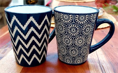 17273 CHÁVENA MUG 320ML NATIVE GRES 2SORT