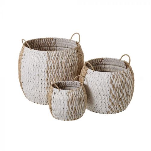 CESTOS VERGA 46X3 CM. 36X29CM. 23X19CM SET 3