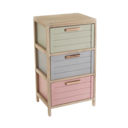 801381 MÓVEL 3 GAVETAS JOY PAULONIA 40 X 30 X 73,50 CM