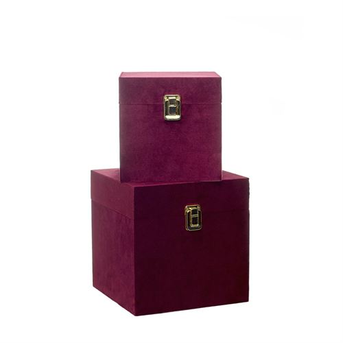 84268 CAIXAS DECORATIVAS 20X20X20CM SET2