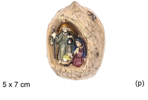 110942 PRESEPIO NOZ 5X7CM