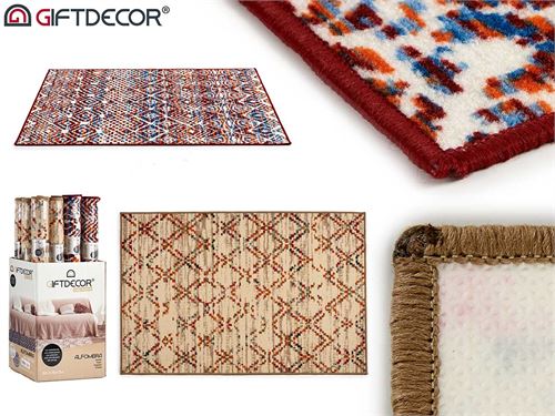 83107 TAPETE RECTANGULAR 100X150CM MULTICULOR