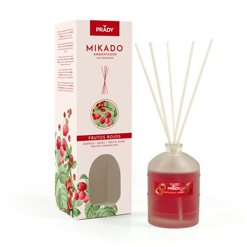 87393 MIKADO AMBIENTADOR FRUTOS ROJOS 100ML