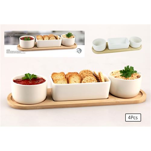 1334SJ5860 CJ.APERITIVOS 4PÇS