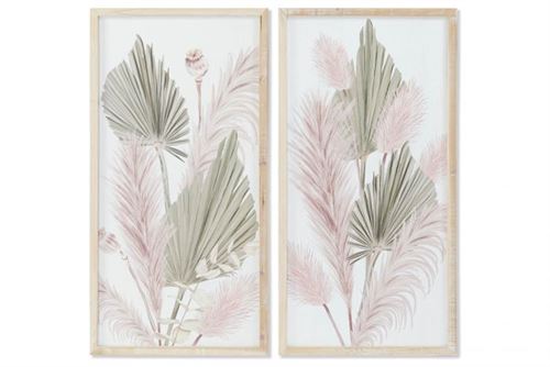 QUADRO MDF PINTADO MAO 39X2X79 FOLHAS