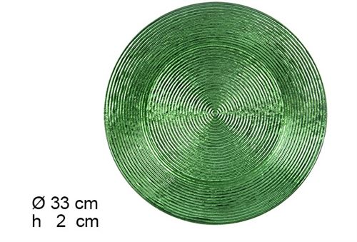 105931 PRATO MARCADOR VERDE 33CM