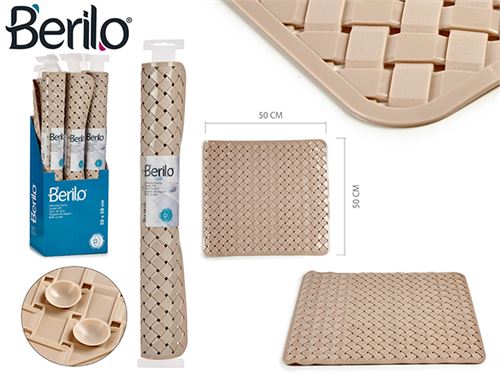 68346 TAPETE TRANÇADO PVC 50X50CM