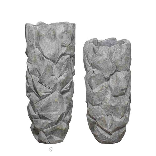 83872 JARRAO POLIRESINA GREY STONE