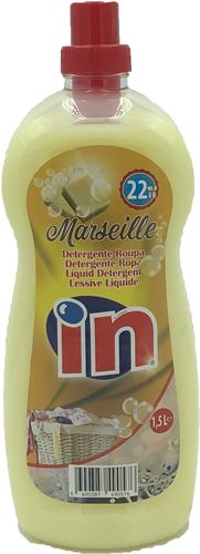 IN/glow  DETERGENTE ROUPA MARSELHA 1,5LT 22D