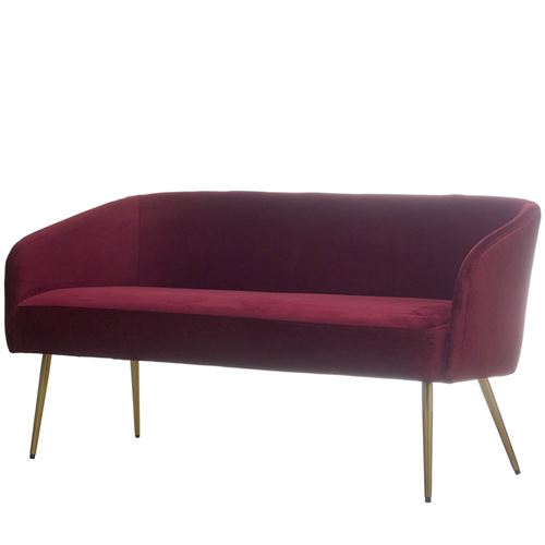 CADEIRAO 2 LUGARES MADEIRA E TECIDO