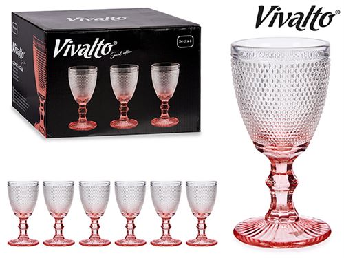 64391 CJ-6 COPO ÁGUA REL PONTO ROSA 8x15,5x8