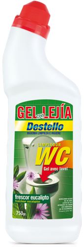 2767 DESTEL. LIMP- GEL C/LIXIVIA 750G EUC.