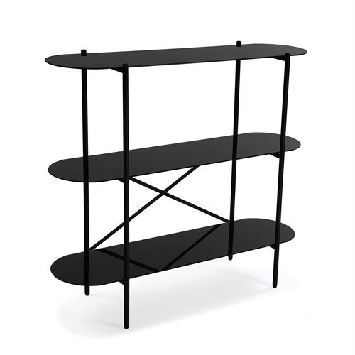 21940017 ESTANTARIA 3 PRATELEIRAS MTL/VDR 100X33X110CM