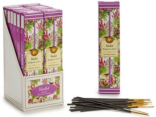 59061 20 BARRAS INCENSO VIOLETA