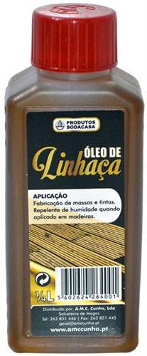 C.26400 OLEO DE LINHAÇA 1/4LT
