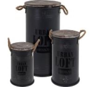 FZ1000020 SET 3 LATAS ZINCO