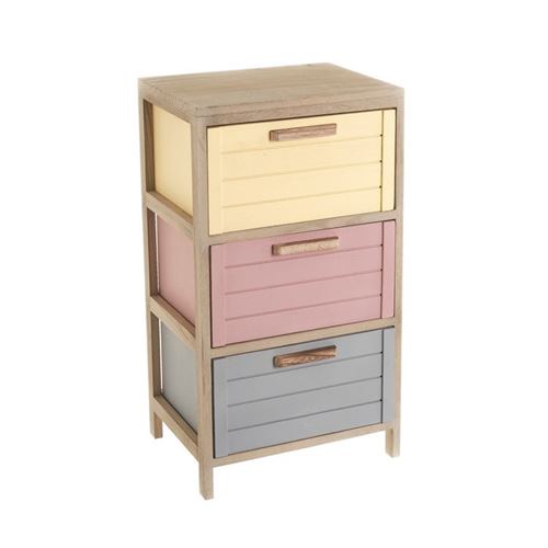 801382 MÓVEL 3 GAVETAS JOY PAULONIA 40 X 30 X 73,50 CM