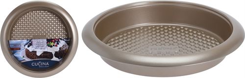 309180130 FORMA TARTE REDONDA METAL  27X4,5CM