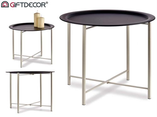 81446 MESA AUXILIAR PRETA GRANDE